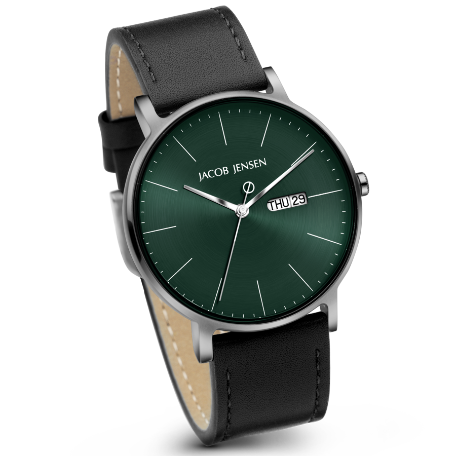 JACOB JENSEN Orologio Unisex Serie 142 - Design Danese, Cassa Acciaio, Vetro Zaffiro, Movimento Svizzero