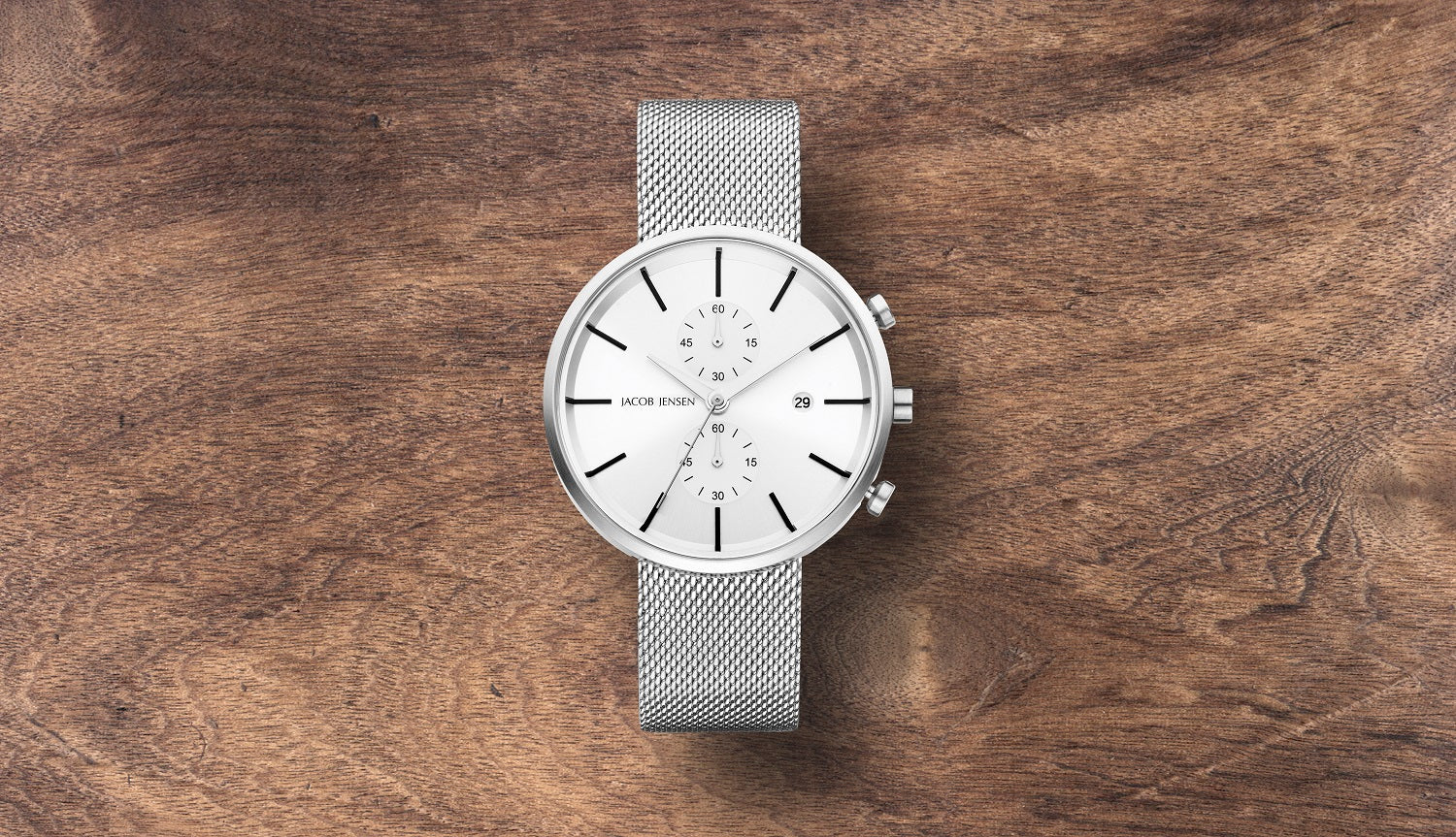 JACOB JENSEN™ PRESENTS ITS CONTEMPORARY LINEAR SERIES WATCH
